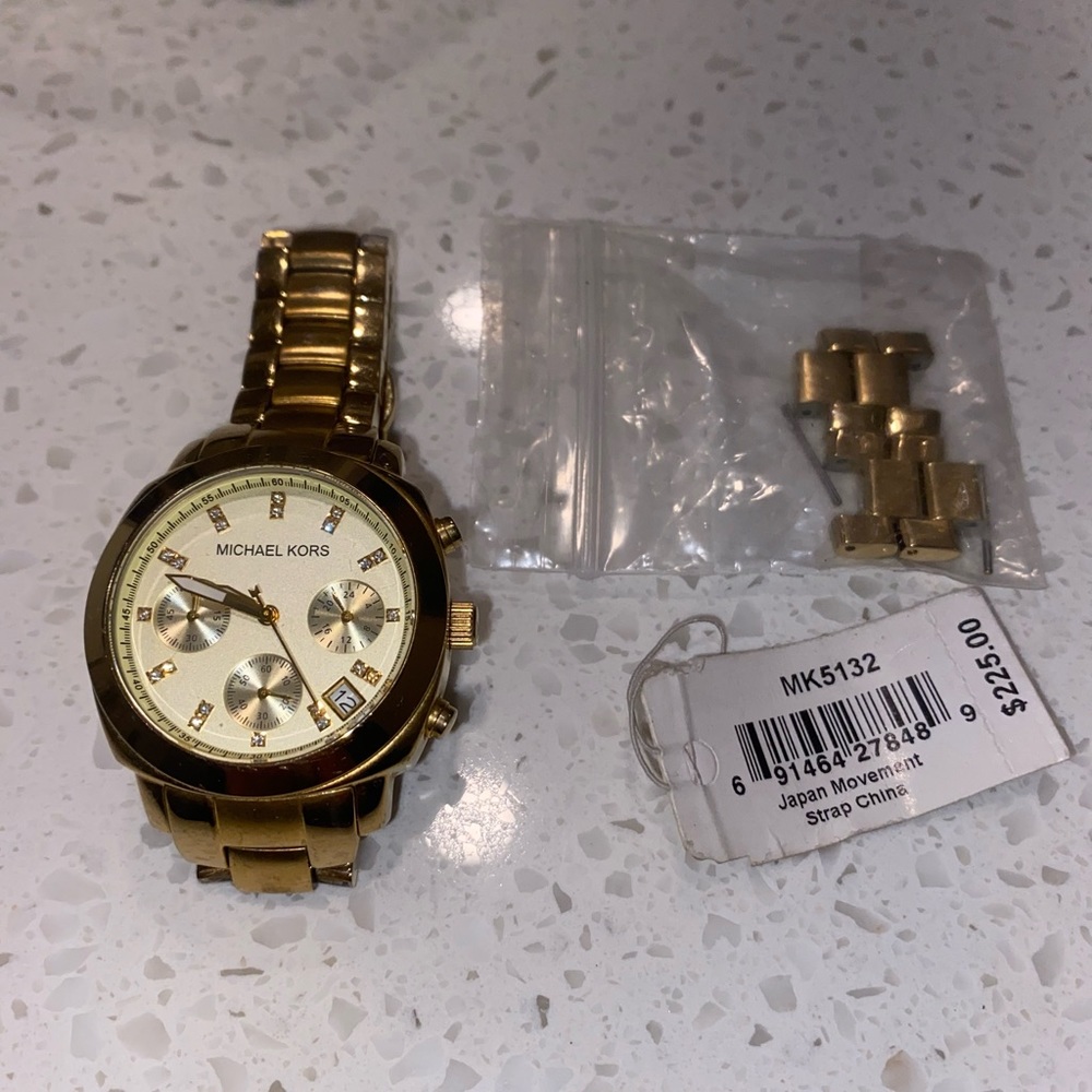 Michael Kors gold watch